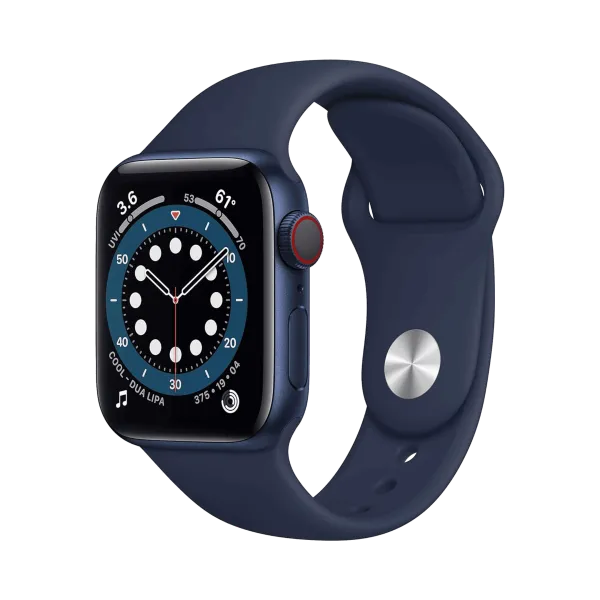 Apple Watch Series 6 - Alüminyum - 40mm - Cellular - Mavi - 1