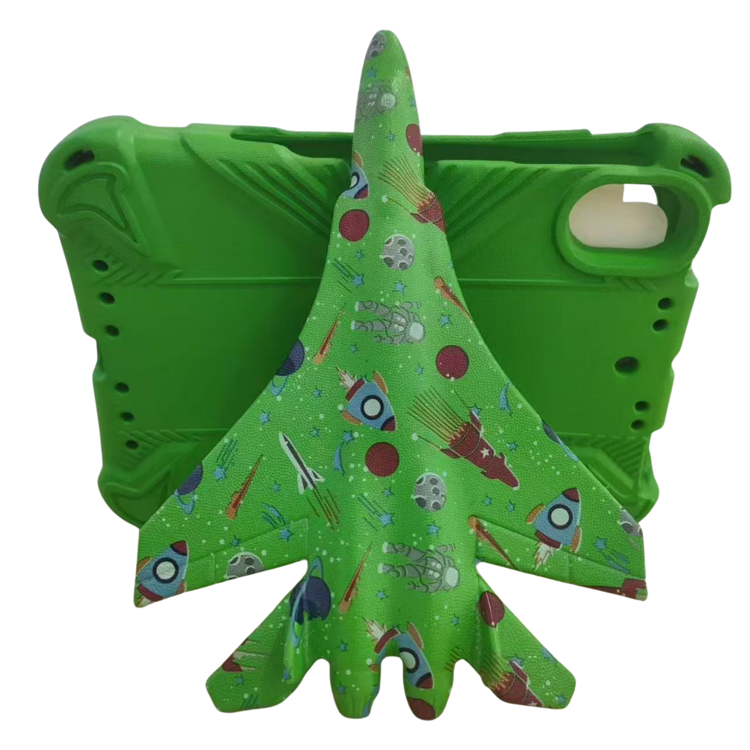 Nettech Apple iPad Mini Uyumlu Maskot Seri Arka Koruma Kılıf (Yeşil) NT-117340
