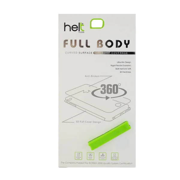 Helt Samsung Galaxy G965 S9 Plus Uyumlu Ön ve Arka Koruma 360 Full Kaplama (Şeffaf) NT-27452