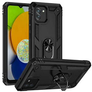 Galaxy A03 Kılıf Zore Vega Kapak - Siyah