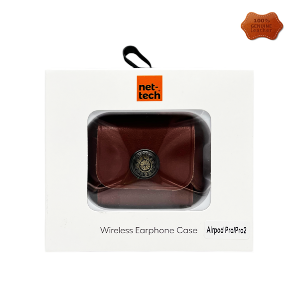 Nettech Apple Airpods Pro Uyumlu NT-N051 Airpods Arka Koruma Kılıf (Kahverengi) NT-109443 - 3