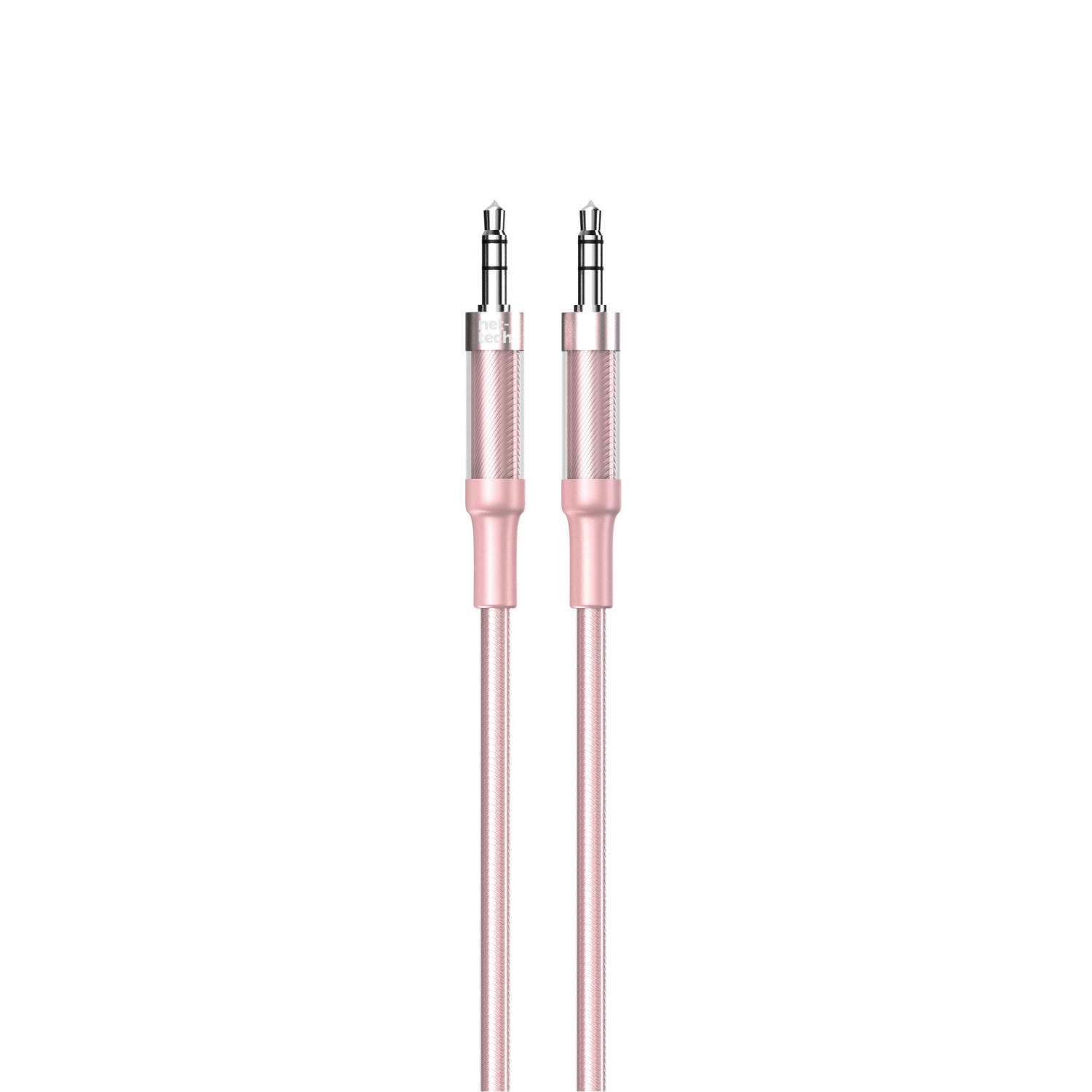 Nettech NT-AC05 3.5mm Plastik 100 Cm Aux Kablo (Pembe) NT-108326