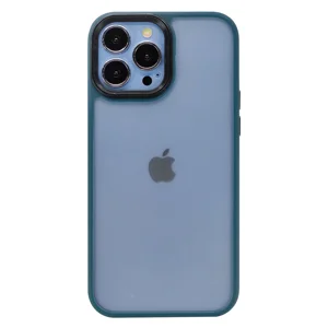 Nettech Apple iPhone 13 Pro Uyumlu Cann Seri Arka Koruma Kılıf (Petrol Mavisi) NT-96020