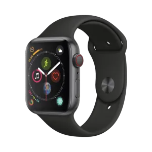 Apple Watch Series 4 - Alüminyum - 44mm - Cellular - Gece yarısı