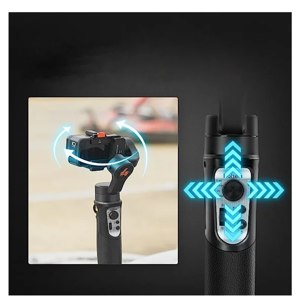 Nettech PRO 4 Telefon Gimbal Sabitleyici NT-101907 - 5