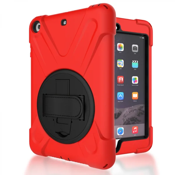 Nettech Apple iPad Mini 3 Uyumlu Sport Seri Arka Koruma (Kırmızı) VR-13951 - 3