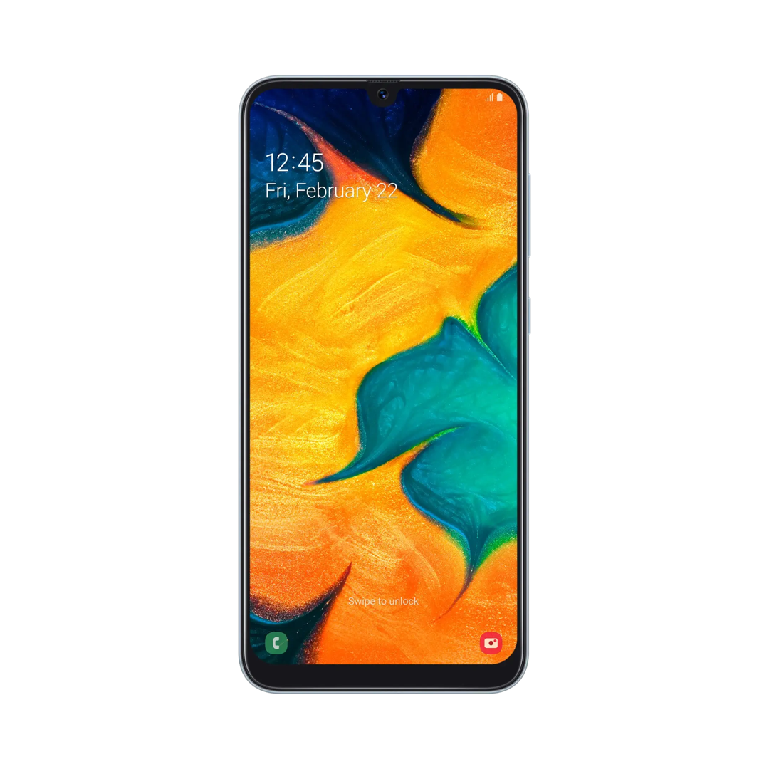 Samsung Galaxy A30 - 32 GB - Beyaz Samsung Galaxy A30 - 32 GB - Beyaz