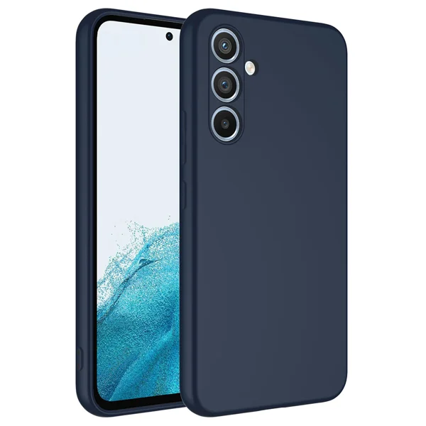 Galaxy A14 Kılıf Zore Mara Lansman Kapak - Lacivert - 1