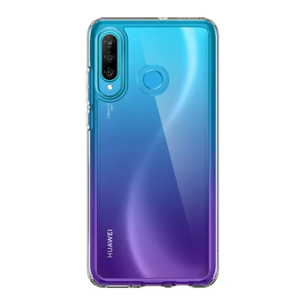 Nettech Huawei P30 Lite Uyumlu Lüx Seri Arka Koruma Kılıf (Şeffaf) VR-12523 - 2