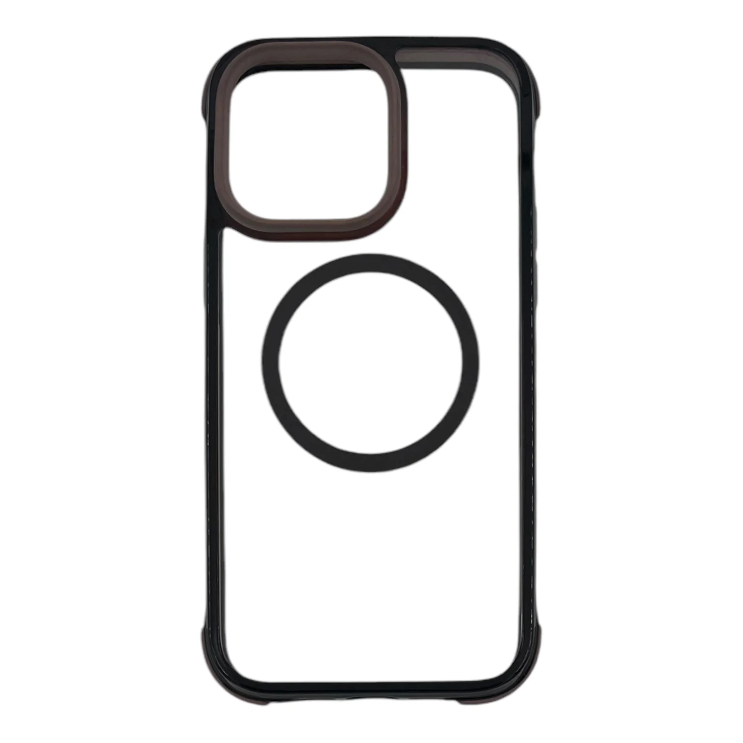 Nettech Apple iPhone 15 Pro Max Uyumlu NT-N040 Arka Koruma Kılıf (Kahverengi) NT-108220