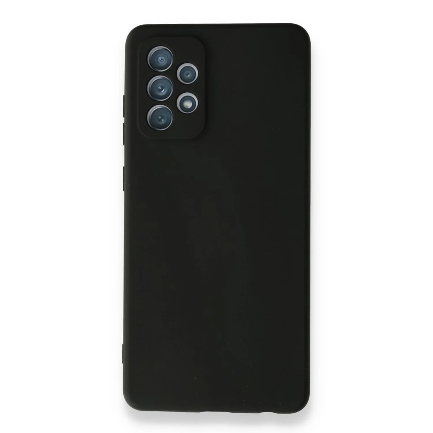 Nettech Samsung Galaxy A72 Uyumlu Nano Arka Koruma Kılıf (Siyah) NT-87328