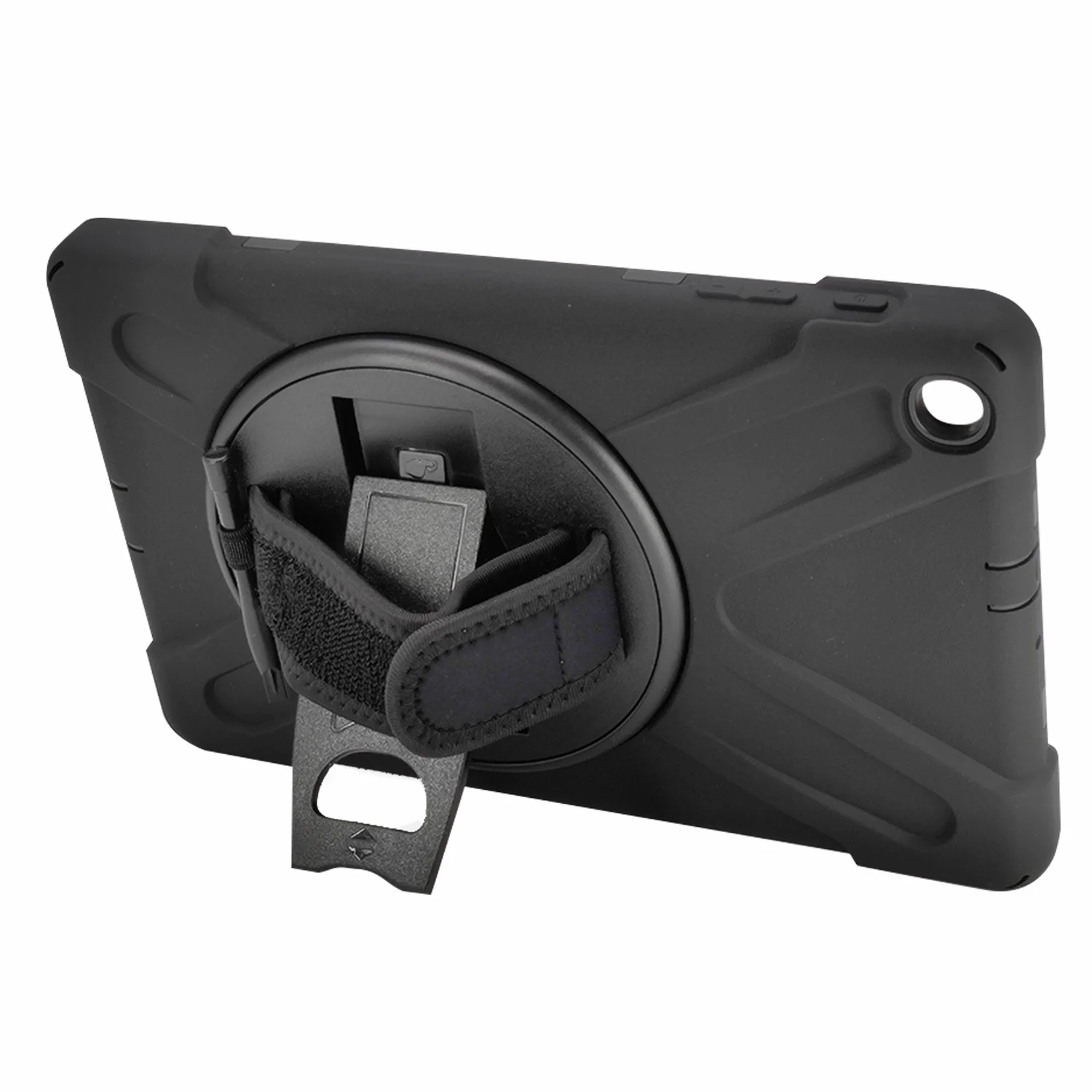 Nettech Samsung Galaxy T510 Tab A 10.1 (2019) Uyumlu Sport Seri Arka Koruma (Siyah) VR-20742