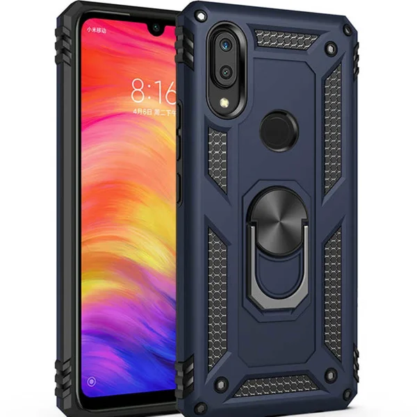Galaxy M20 Kılıf Zore Vega Kapak - Mavi - 1