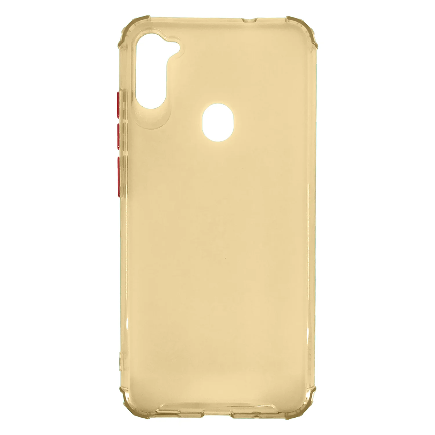 Nettech Samsung Galaxy A11 Uyumlu Neptün Seri Arka Koruma Kılıf (Gold) NT-83193