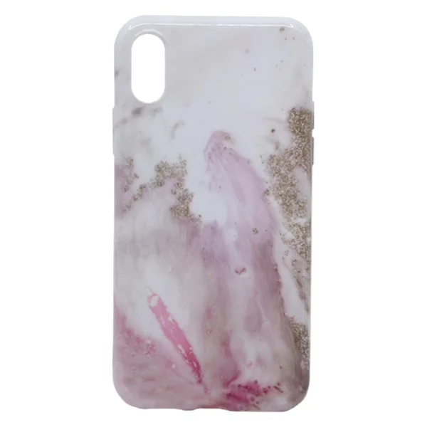 Nettech Apple iPhone XS Uyumlu Mermer Desenli Arka Koruma Kılıf NT-28592 - 5