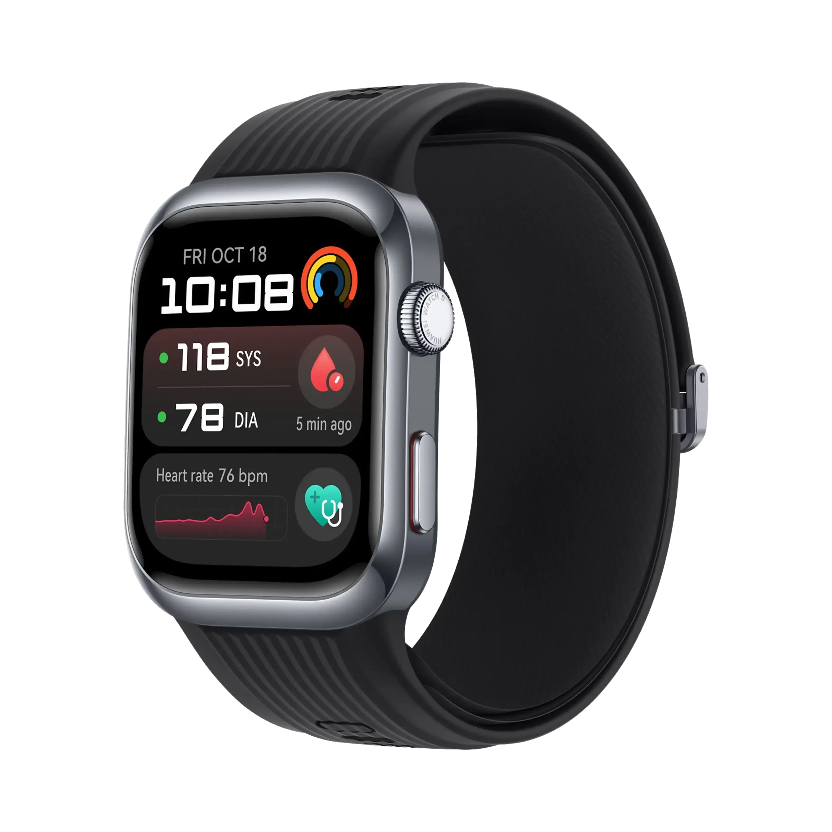 Huawei Watch D2 - Alüminyum - 48mm - GPS - Siyah