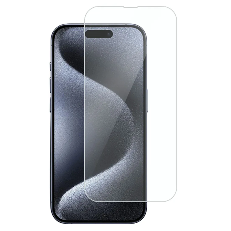 Nettech Apple iPhone 15 Pro Max Uyumlu Ön Koruma Cam Ekran Koruyucu (Şeffaf) NT-105888