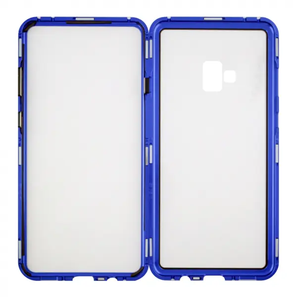 New Case Samsung Galaxy J610 J6 Plus Uyumlu Arka Koruma Arka Koruma Kılıf (Mavi) VR-12085