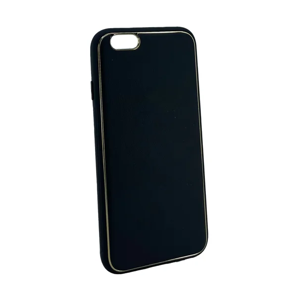 Nettech Apple iPhone 6S Uyumlu Coco Leather Seri Arka Koruma Kılıf (Siyah) NT-99766 - 2