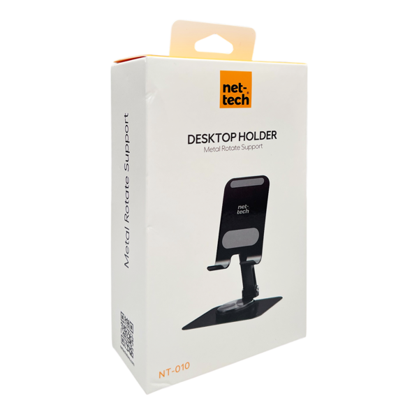 Nettech NT-010 Metal Telefon Stand (Siyah) NT-110290 - 3