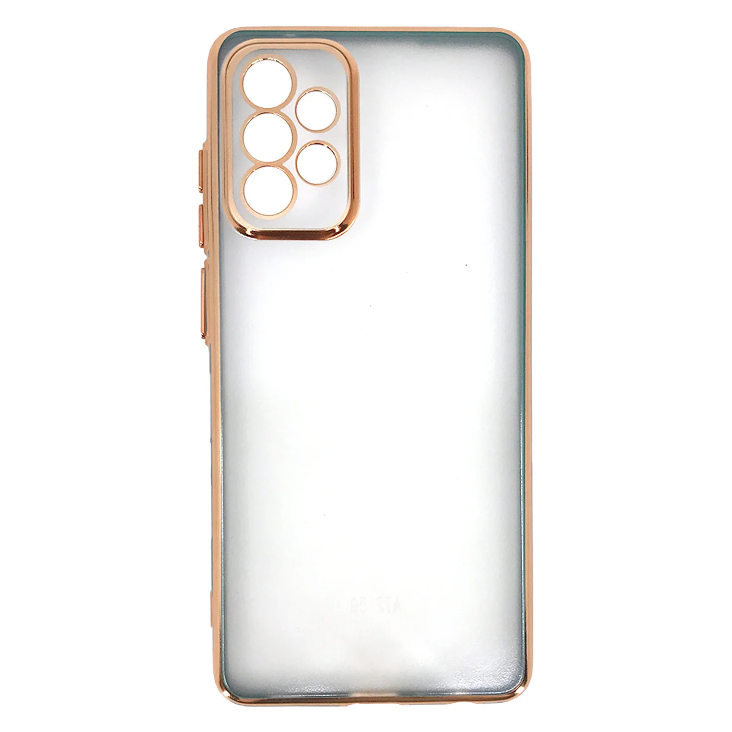 Nettech Samsung Galaxy A72 Uyumlu Renkli Kenar Zone Seri Arka Koruma Kılıf (Çeşitli Renk) NT-89773