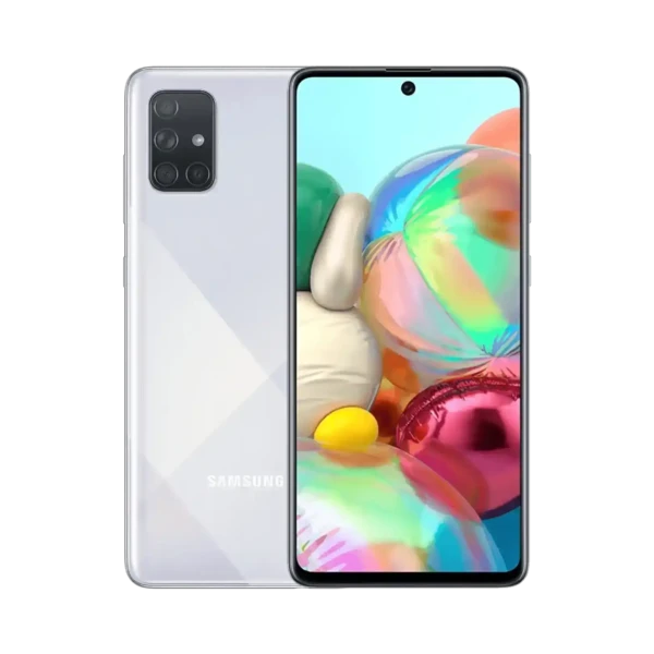 Samsung Galaxy A71 - 128 GB - E-Sim - Prism Crush Silver - 1