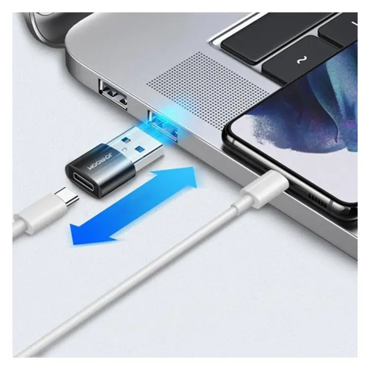 JOYROOM S-H152 Female USB To Type-c Dönüştürücü (Siyah) NT-92203