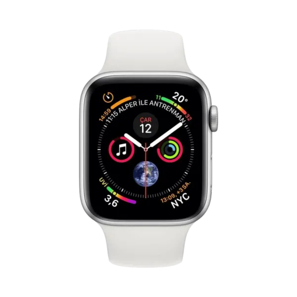 Apple Watch Series 4 - Alüminyum - 44mm - GPS - Gümüş
