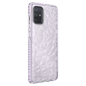 Galaxy A51 Kılıf Zore Buzz Kapak - Mor
