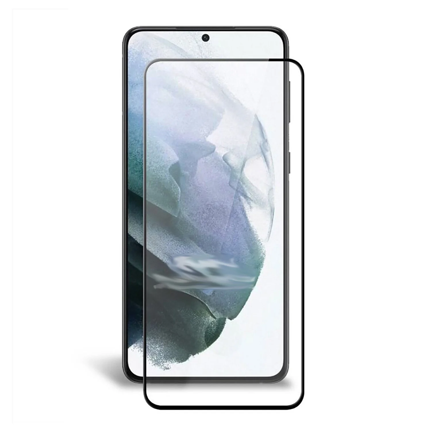 Nettech Samsung Galaxy S21 Plus Uyumlu Ön Koruma Polymer Nano Ekran Koruyucu (Siyah) NT-85793
