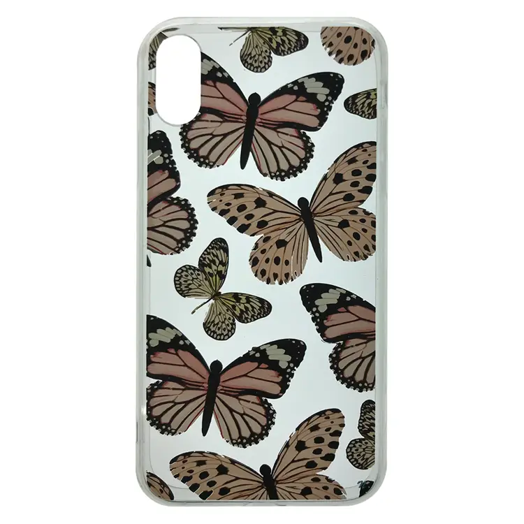 Nettech Apple iPhone XR Uyumlu Desen Tasarım Seri Arka Koruma Kılıf (Şeffaf) NT-92020