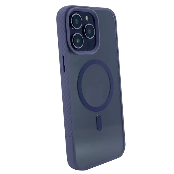 Nettech Apple iPhone 14 Pro Max Uyumlu Şovalye Magsafe Seri Arka Koruma Kılıf (Mor) NT-103111 - 2