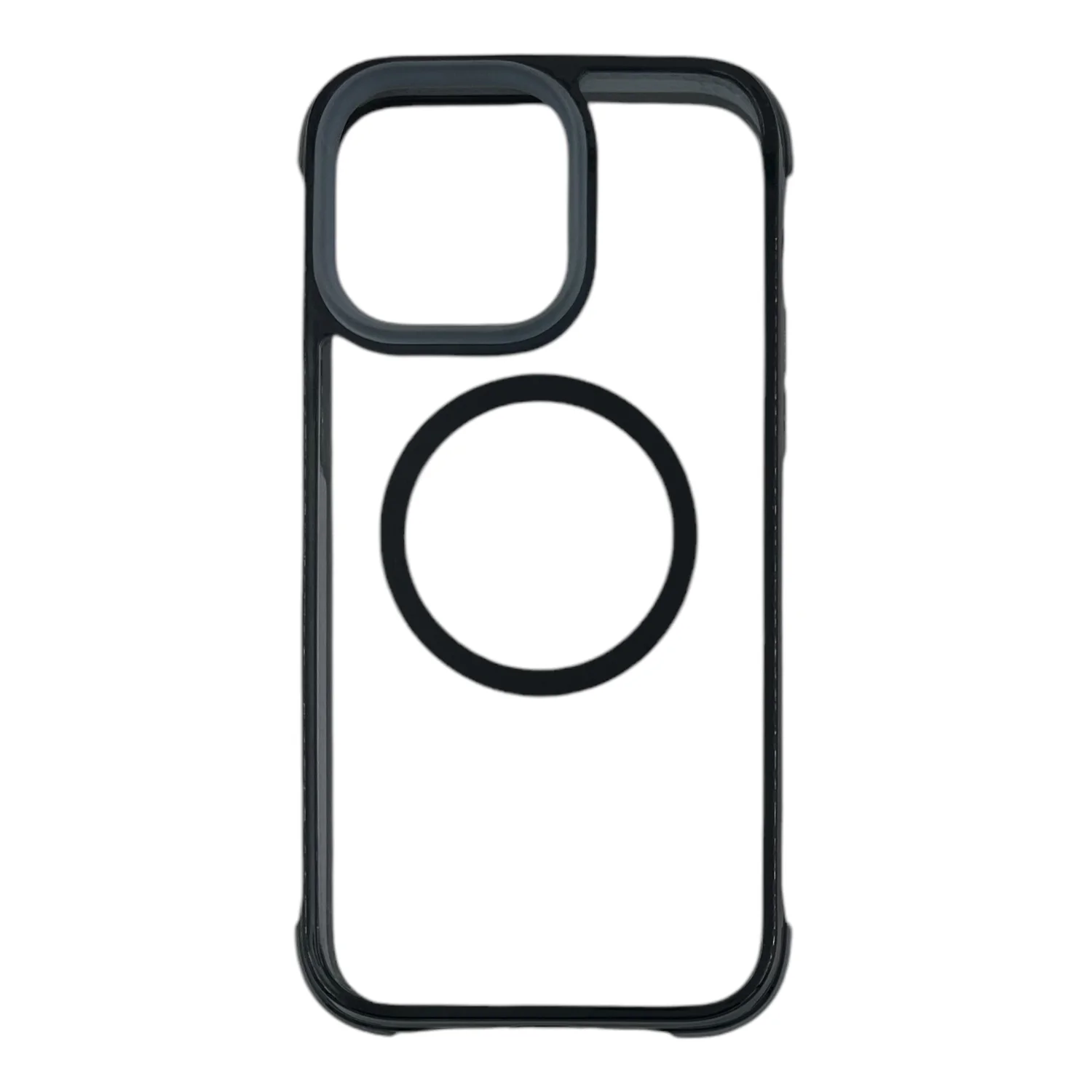 Nettech Apple iPhone 15 Pro Max Uyumlu NT-N040 Arka Koruma Kılıf (Siyah) NT-108219