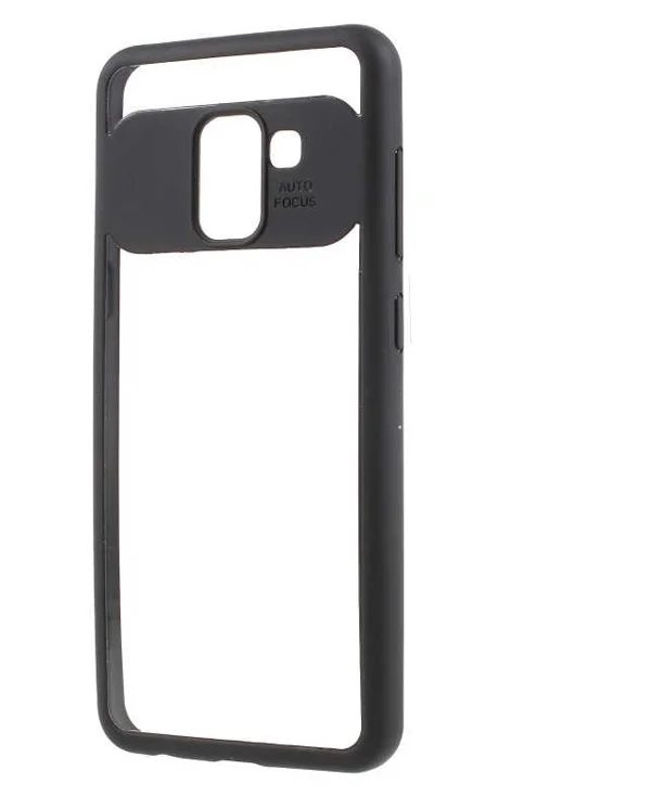 Galaxy J6 Kılıf Zore Buttom Kapak - Siyah - 1