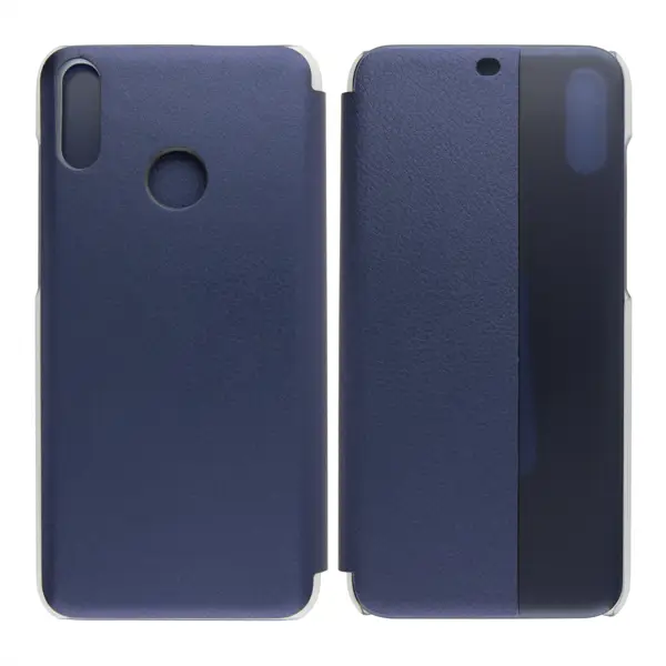 Huawei Huawei Y7 Prime 2019 Uyumlu Smart View Kapaklı Kılıf (Lacivert) VR-17845