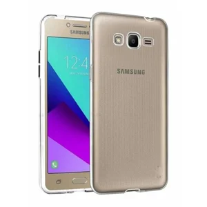 Nettech Samsung Galaxy Grand Prime G530 Uyumlu Şeffaf Seri Arka Koruma Kılıf (Şeffaf) VR-6341