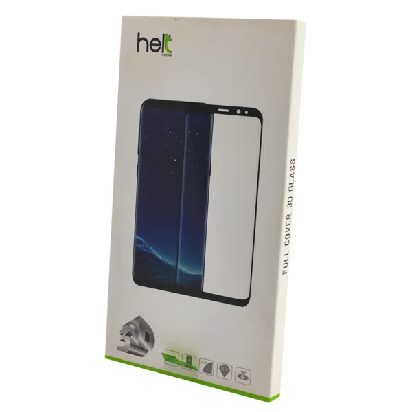 Helt Samsung Galaxy G955 S8 Plus Uyumlu 3D SuperGlass Full Cam Koruyucu (Beyaz) VR-9519 - 2