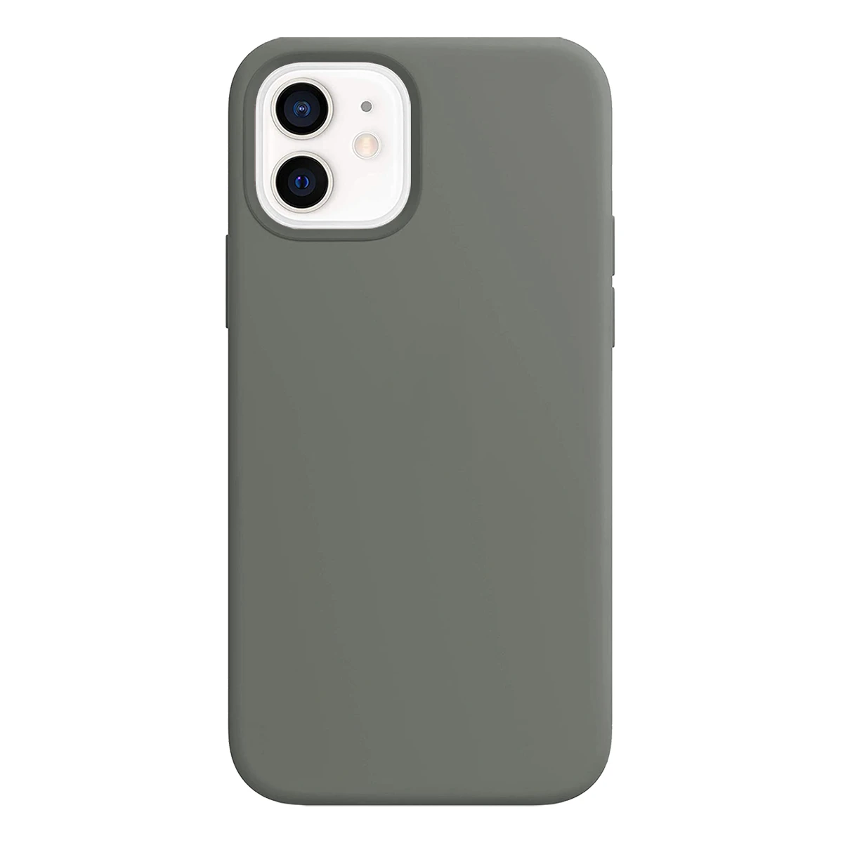 Buff İPhone 12 / 12 Pro Rubber S Kılıf Gray