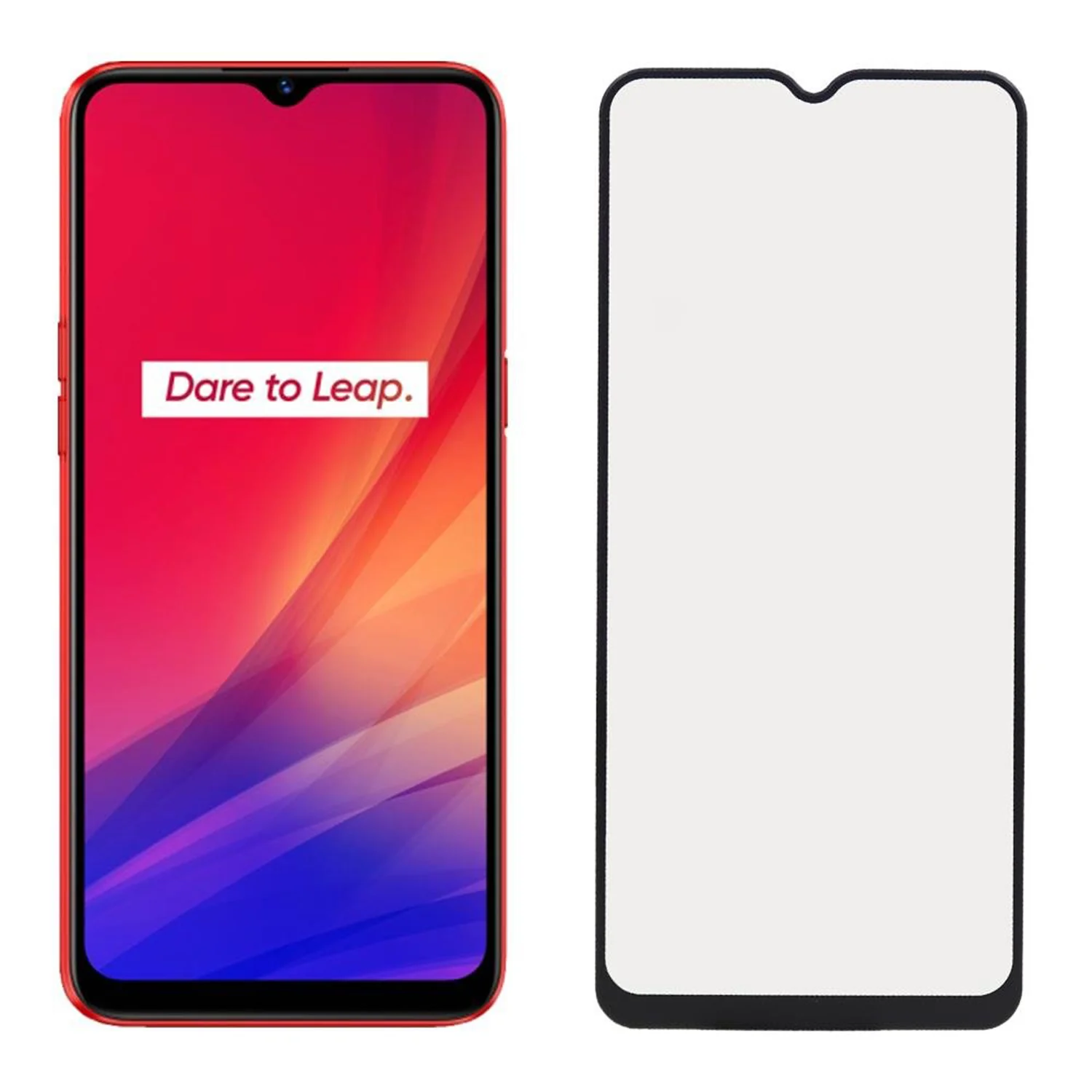 Nettech Realme C3 Uyumlu Ön Koruma Seramik Nano Ekran Koruyucu (Siyah) NT-83587
