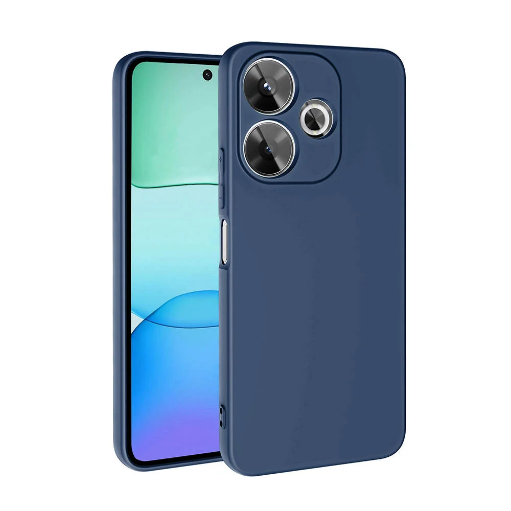 Xiaomi Redmi 13 4G Kılıf Zore Mara Lansman Kapak - Lacivert