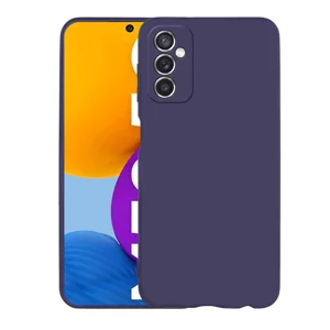 Galaxy M52 Kılıf Zore Premier Silikon Kapak - Lacivert