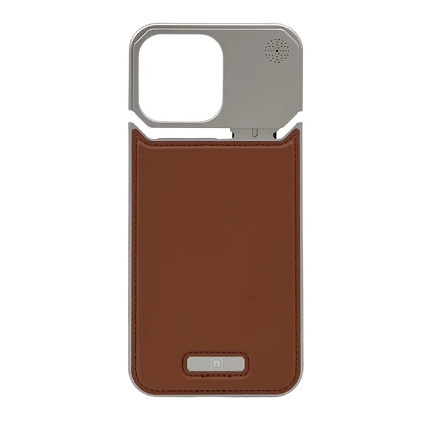 Nettech Apple iPhone 15 Pro Uyumlu NT-N052 Arka Koruma Kılıf (Kahverengi) NT-109469 - 2
