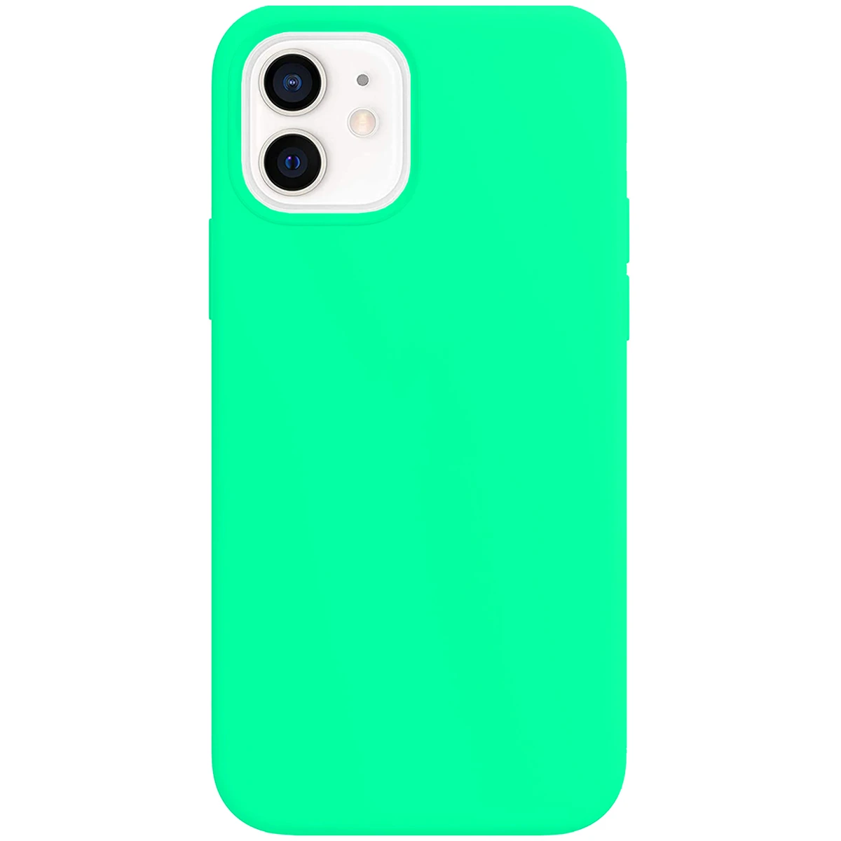 Buff İPhone 12 Mini Rubber S Kılıf Mint