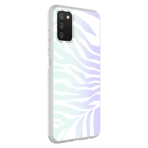 Galaxy A03S Kılıf Zore M-Blue Desenli Kapak - Zebra No1