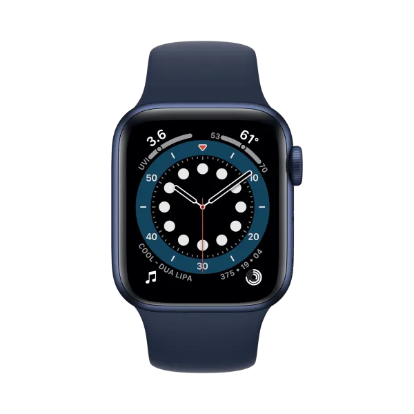 Apple Watch Series 6 - Alüminyum - 40mm - Cellular - Mavi - 2