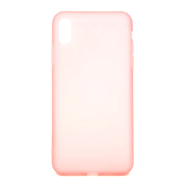 Nettech Apple iPhone XS Max Uyumlu Buzlu Seri Arka Koruma Kılıf (Pembe) NT-80939 - 1