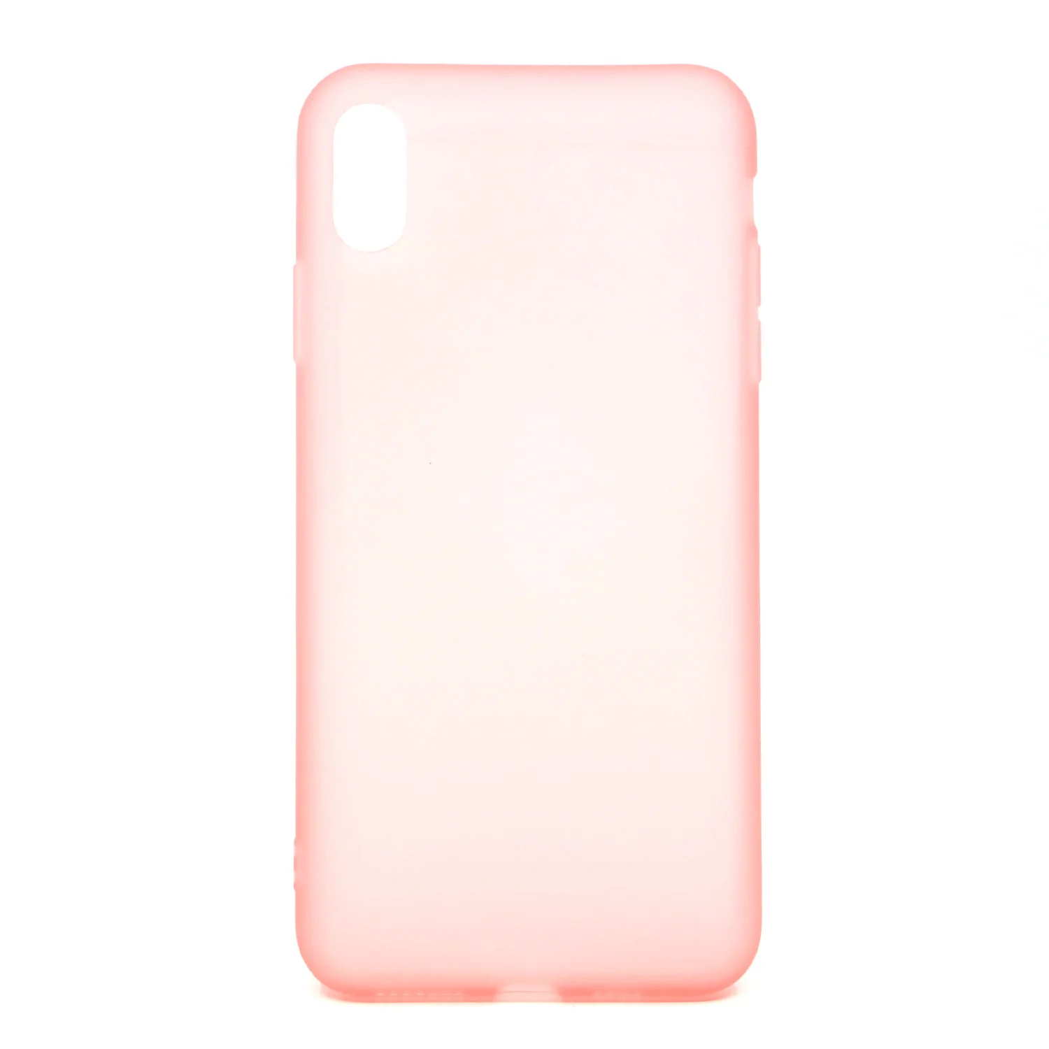 Nettech Apple iPhone XS Max Uyumlu Buzlu Seri Arka Koruma Kılıf (Pembe) NT-80939