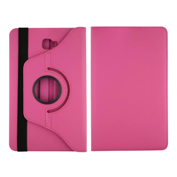Nettech Samsung Galaxy T580 Tab A 10.1 2016 Uyumlu 360 Kapaklı Kılıf (Pembe) VR-4232 - 2