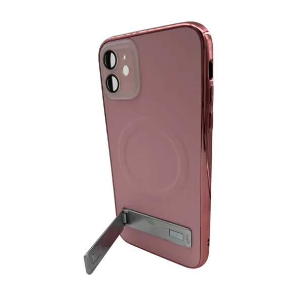 Nettech Apple iPhone 12 Uyumlu NT-N045 Arka Koruma Kılıf (Pembe) NT-108447 - 3