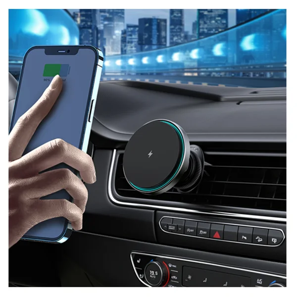 Nettech NT-CHC18 Araç içi Manyetik Etkili Telefon Tutucu (Siyah) NT-CHC18 - 2